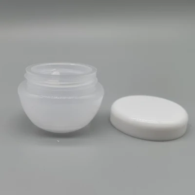 Pot de crème pour les yeux en plastique de champignon PP 10g Pot d'emballage cosmétique